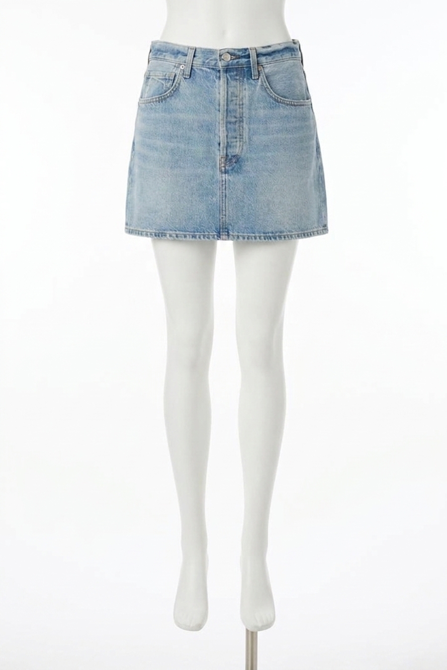 NEW CITIZENS OF HUMANITY ramona mini skirt in fiesta